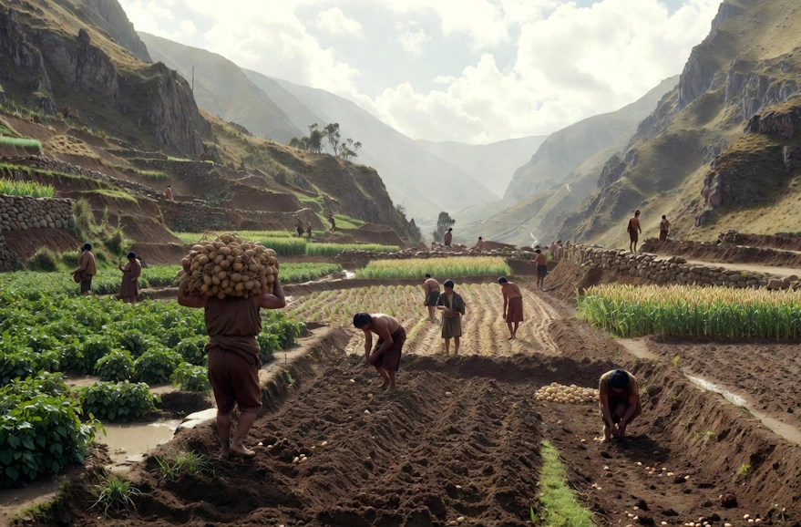 small agricultural plots